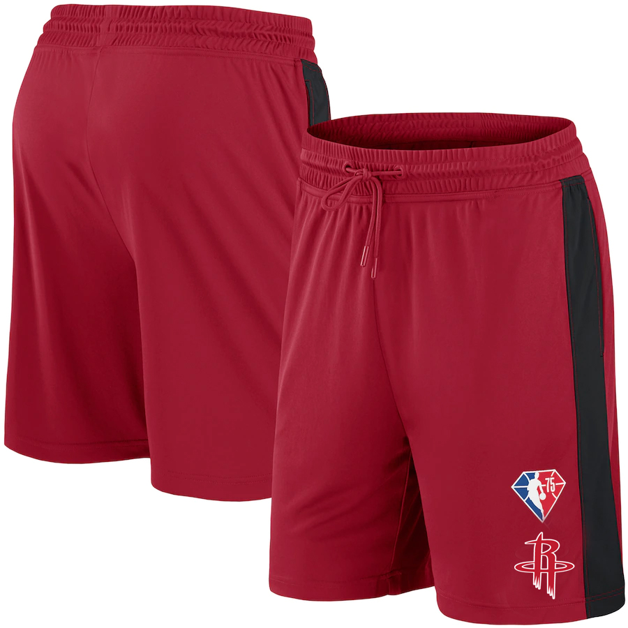 Men's Houston Rockets Red Shorts Men's Houston Rockets Red Shorts